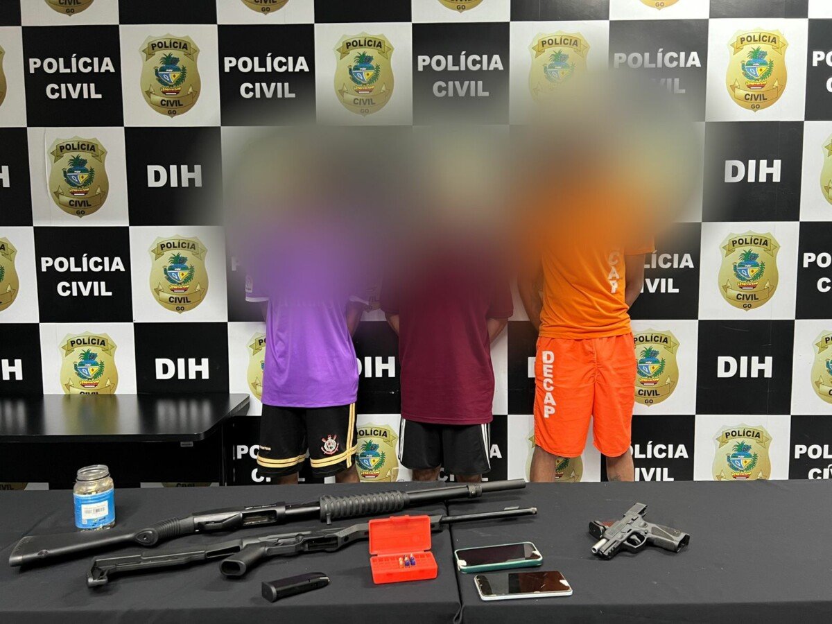 Polícia Civil prende 4 suspeitos de homicídios ocorridos